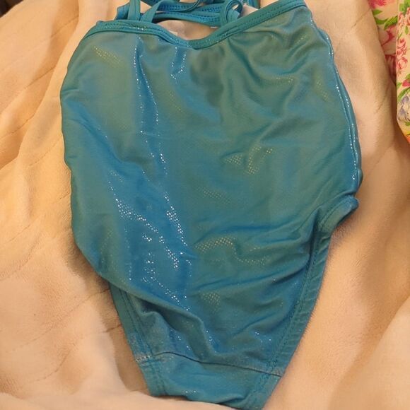 Disney's the Little Mermaid Ariel girls blue‎ swimsuit Y2K size 2T - Picture 5 of 5
